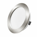 ALUSSO 6er Set LED Einbaustrahler 12V, Warmweiß/Neutralweiß/Kaltweiß, IP44, 55-58mm Bohrloch, flaches Design