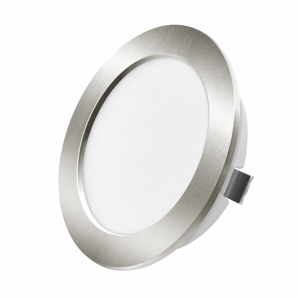 ALUSSO 6er Set LED Einbaustrahler 12V, Warmweiß/Neutralweiß/Kaltweiß, IP44, 55-58mm Bohrloch, flaches Design